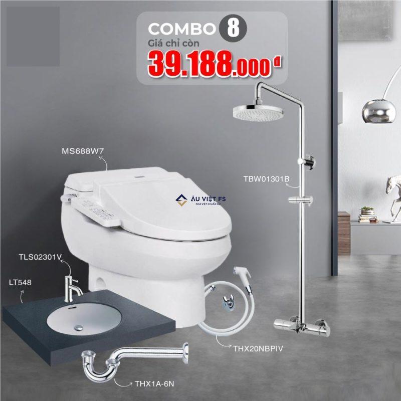combo toto, combo toto 2023, combo thiết bị vệ sinh, thiết bị vệ sinh toto, toto, combo số 8, TBVS toto