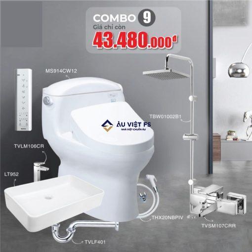 combo toto, combo toto 2023, combo thiết bị vệ sinh, thiết bị vệ sinh toto, toto, combo số 9, TBVS toto