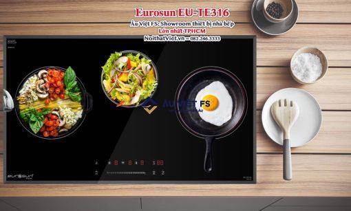 Eurosun EU-TE316, Eurosun TE316, Eurosun EU-TE316 2023, Eurosun, Giá Eurosun, Showroom Eurosun, Eurosun TPHCM, Eurosun Bình Dương, Bếp từ 3 vùng nấu, Bếp từ Đức, Thế Giới Bếp, Bếp Âu Việt, Giá bếp từ, Bếp từ đẹp