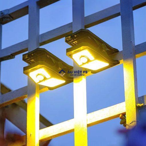 Đèn treo tường hàng rào cảm ứng năng lượng mặt trời ZEM7089
