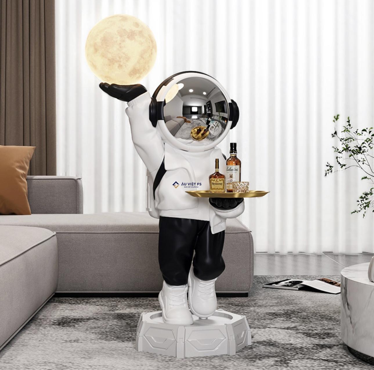 Mô hình phi hành gia 2024, Mô hình phi hành gia để bàn, Phi hành gia, Đèn phi hành gia, tượng phi hành gia, Đèn trang trí mô hình phi hành gia, Astronaut model, Astronaut lights, Astronaut decorative lights, Đèn Decor, 2024 Astronaut decorative lights