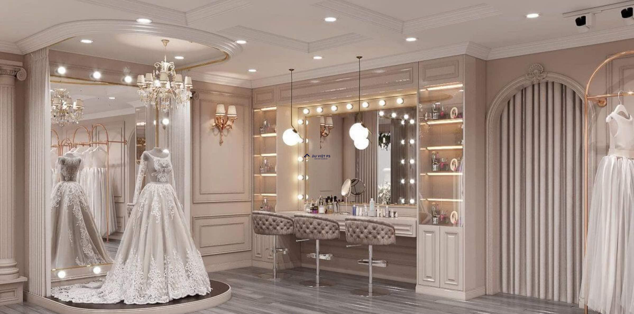 Showroom áo cưới 2024, Thiết kế showroom áo cưới, showroom áo cưới, showroom váy cưới, thiết kế showroom, Váy cưới