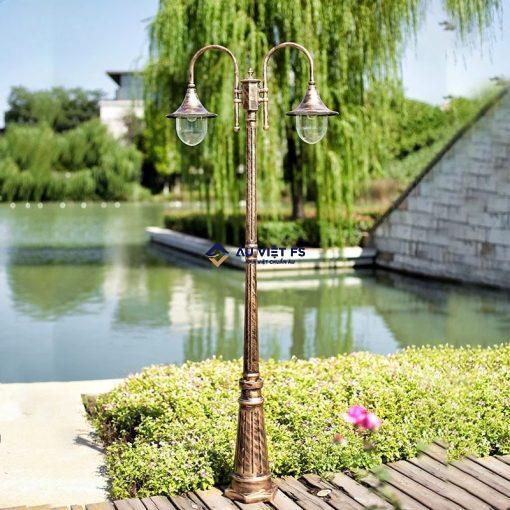 Đèn cột Gothic chống nước trang trí công viên Model 2024, Đèn cột Gothic, Đèn cột, Đèn cột sân vườn, đèn sân vườn, Đèn trang trí công viên