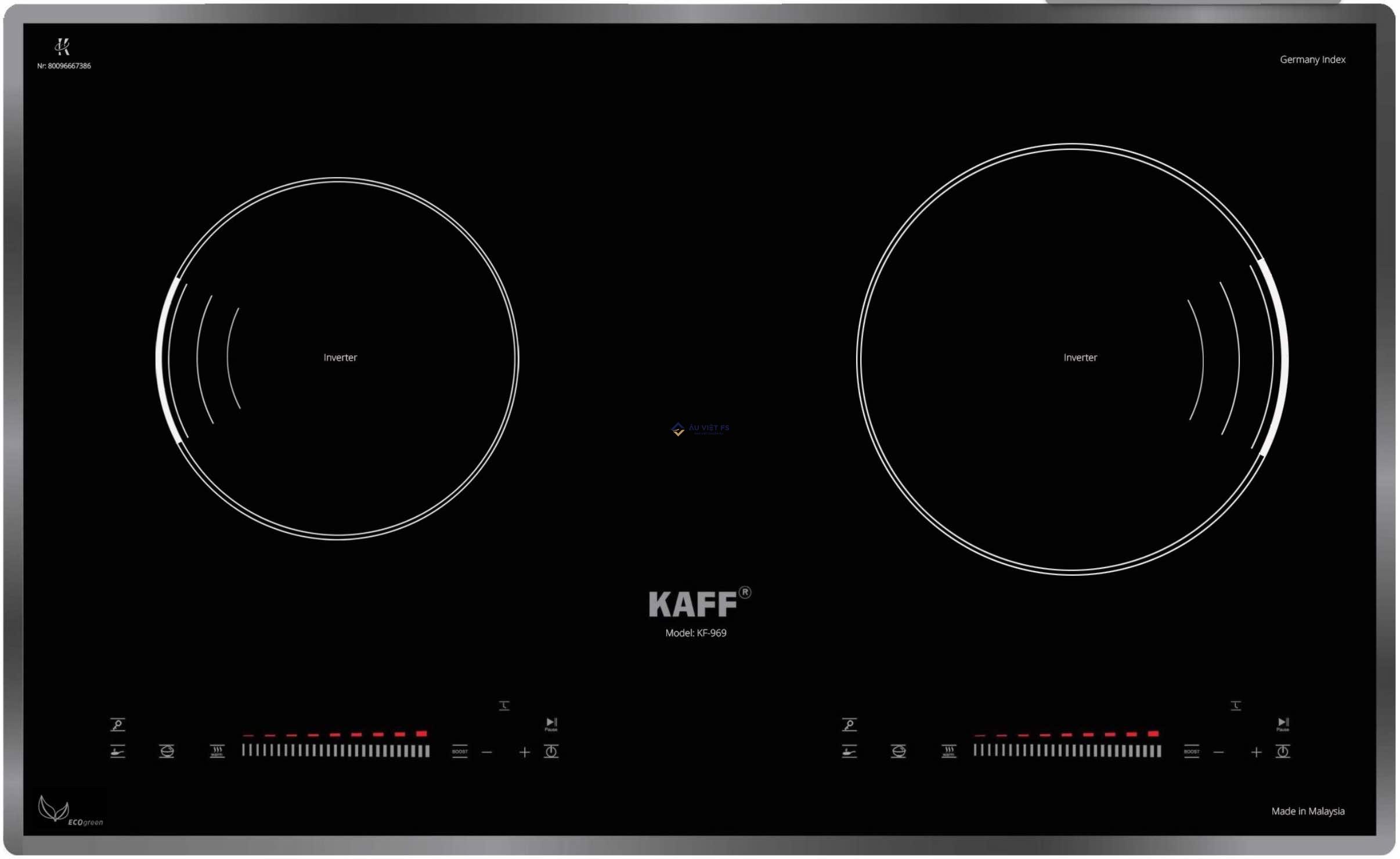 Đánh giá bếp Kaff KF-969, Kaff 969, bếp từ Kaff 969, bếp từ đôi Kaff, Bếp Kaff, Bếp từ 969