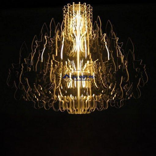 Đèn thả acrylic trang trí nhà hàng đẹp DT209, Đèn thả acrylic, Đèn thả nhà hàng, đèn thả nghệ thuật